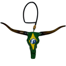 LongHorn Brasil Cabeça De Boi Para Retrovisor Pintura Fosca