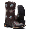 Bota Texana Feminina "Mandala Azul" - Esporatto