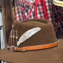 Chapéu 3 Cravos Casca de Bala Marrom