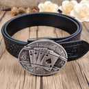 Fivela Cartas de Baralho com Canivete Secreto - Esporatto