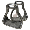 Estribo De Aço Inox Com Borracha De Aderência Confortável - Para Selas e Arreios