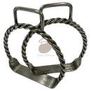 Estribo De Aço Inox Torcido - Para Selas e Arreios