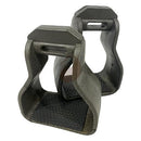 Estribo De Aço Inox Com Borracha De Aderência Confortável - Para Selas e Arreios